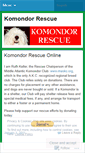 Mobile Screenshot of komondorrescue.com